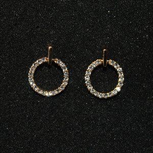 Ins Style Stub Earring Pendants Circle